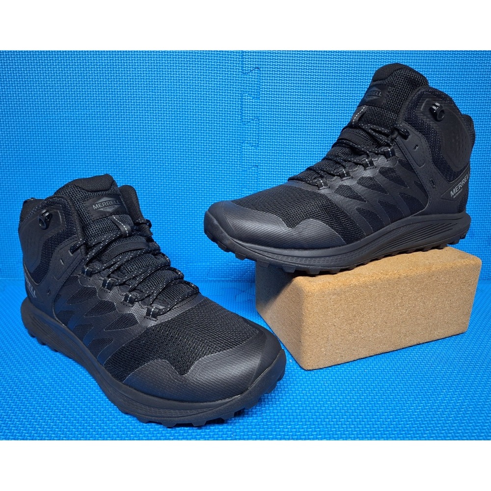 Merrell Nova 3 Mid Tactical Waterproof Black Boots Size 15 W Men's J005049W